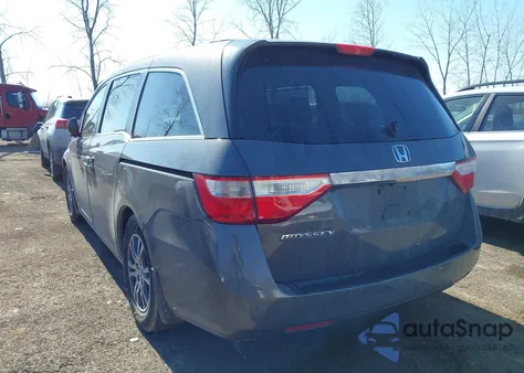2011 Honda Odyssey Ex-L из США, поврежденный, VIN 5FNRL5H60BB041429